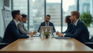 lucid-origin_blurred_business_team_meeting_confidential_atmosphere_16_9-2